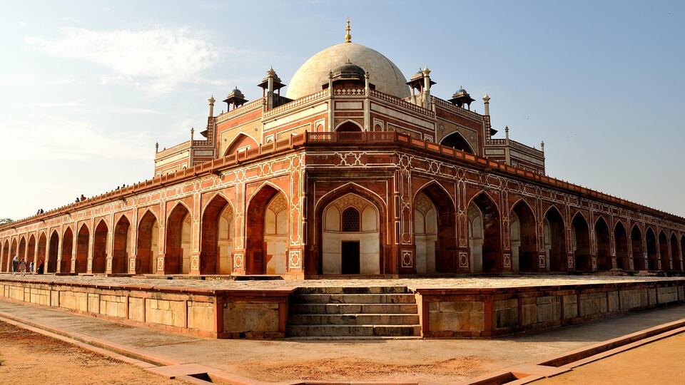 Humayun's Tomb, the Mughal garden mausoleum in Delhi